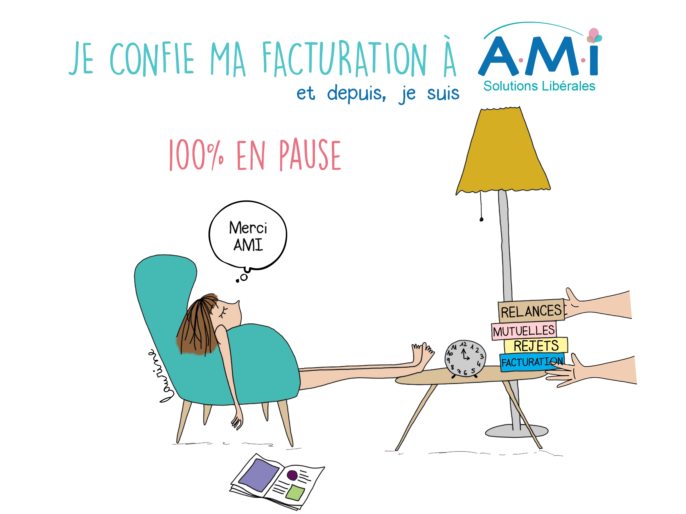 100% en pause AMI Solutions libérales de facturation pour les infirmières